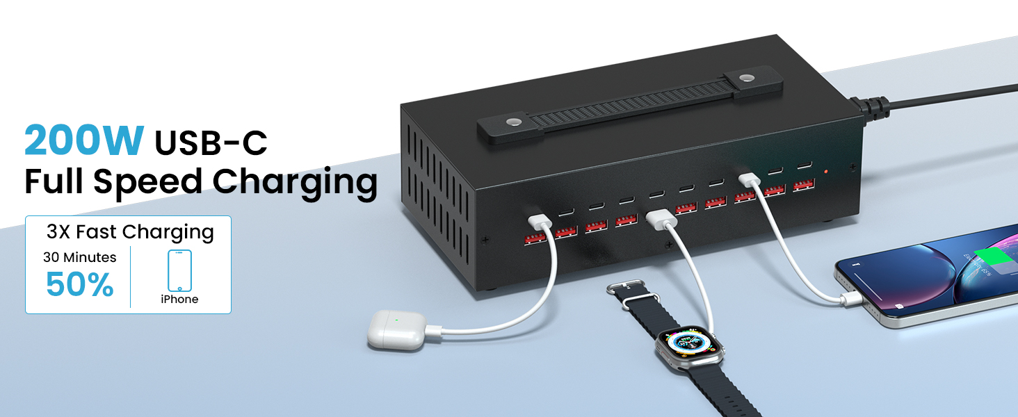 multi device charging station