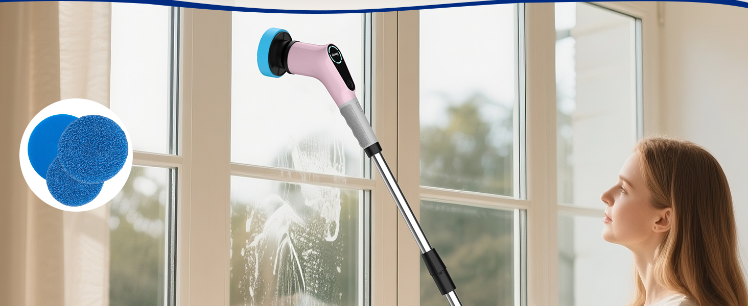 electric spin scrubber