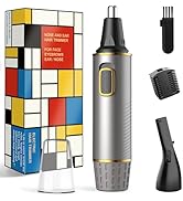 AREYZIN Nose Hair Trimmer for Men,2-in-1 Nose Hair Trimmer,Professional Painless Hair Trimmer for...