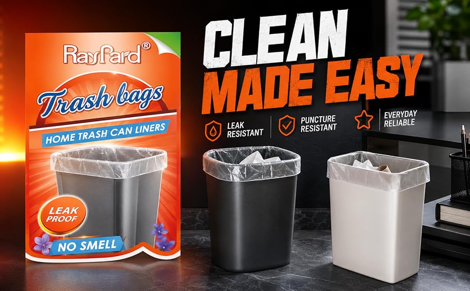 4 gallon trash bags