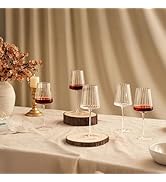 Ribbed Wine Glasses