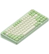 nuphy Halo75 V2 Mechancial Gaming Kyeboard,75% Wireless Hot Swappable Bluetooth Keyboard,83 Kyes ...