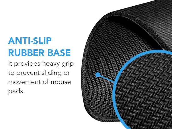 Non-Slip Rubber Base