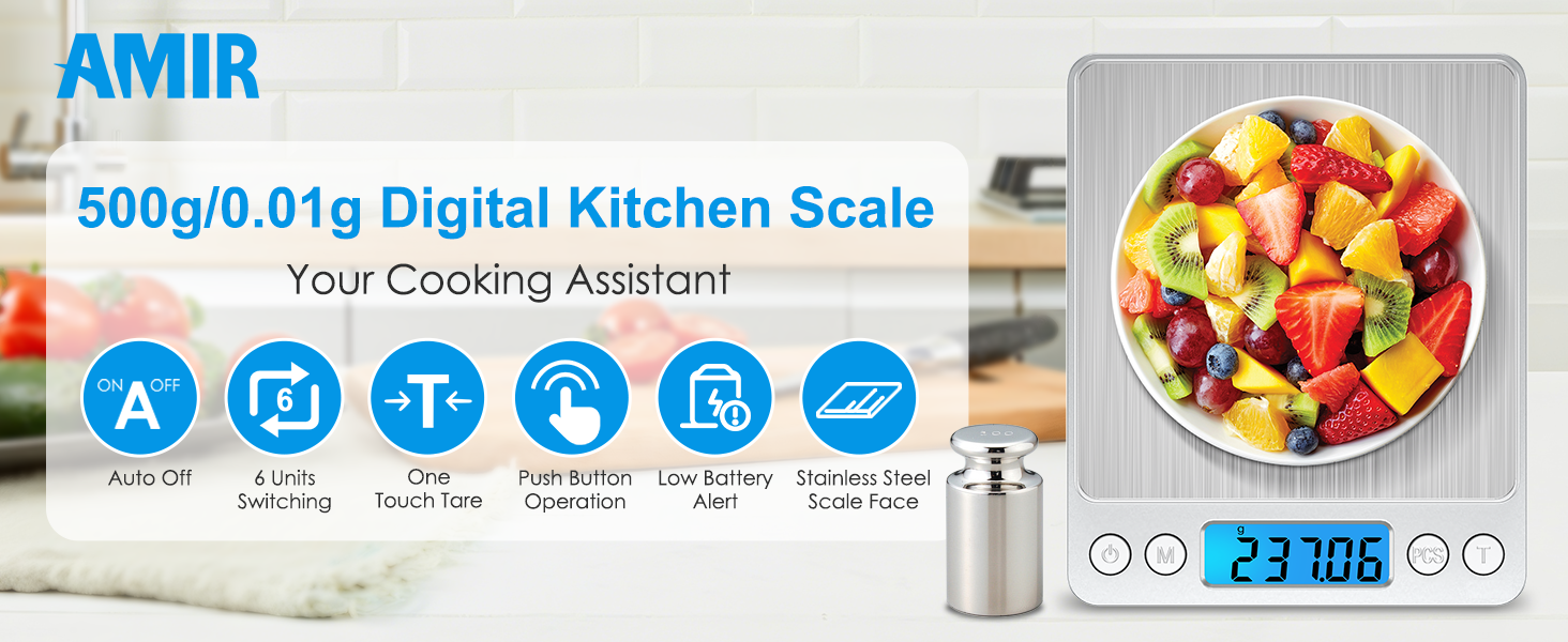 AMIR Digital Kitchen Scale