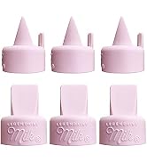 Legendairy Milk Duckbill Valves with Pull Tab - Compatible with Spectra - Pack of 6