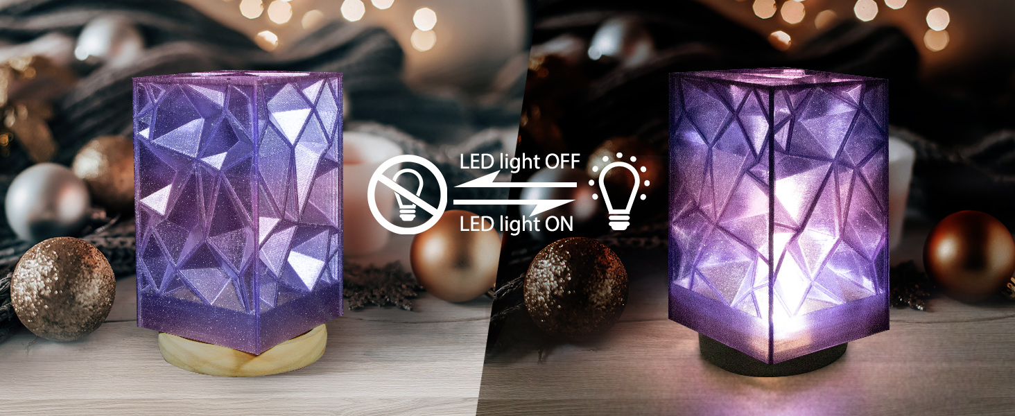 Transparent Transition Glitter Filament