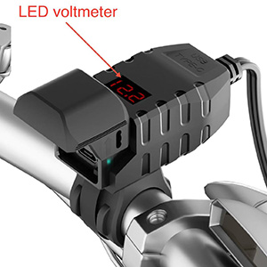 LED voltmeter