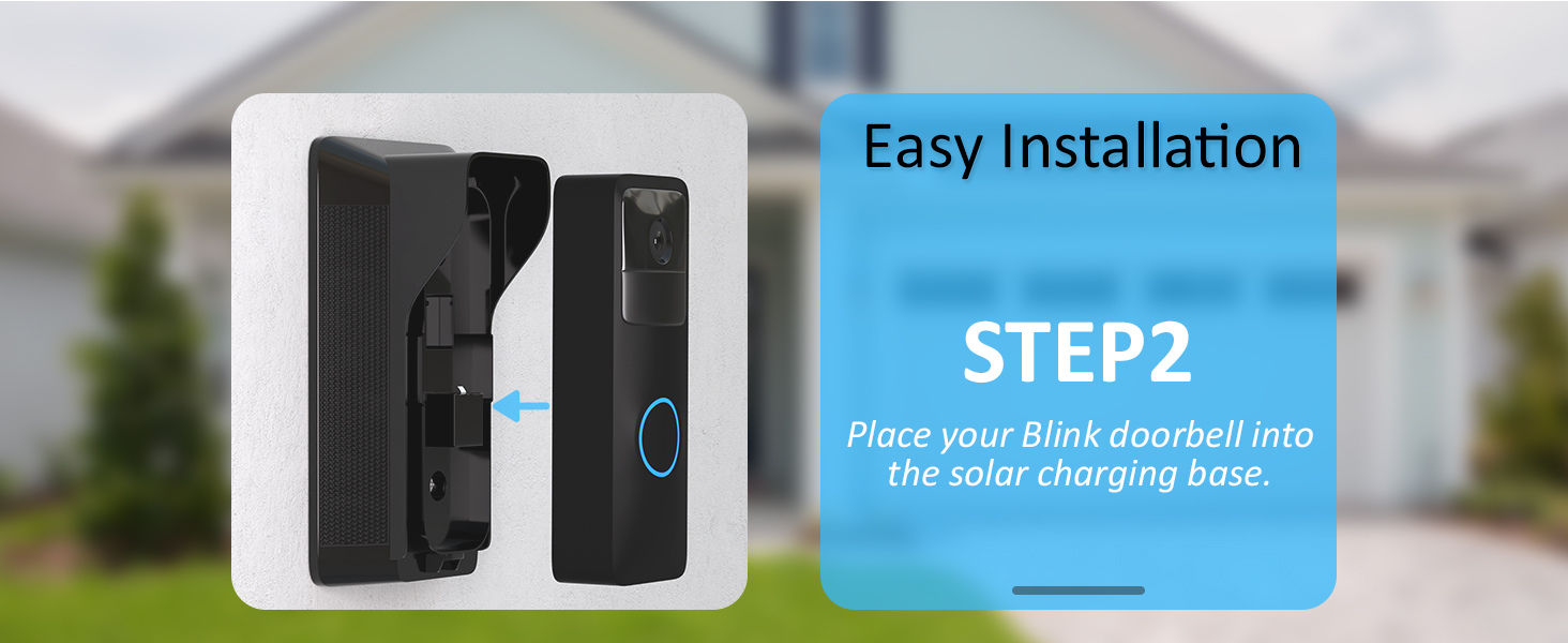 blink solar panel