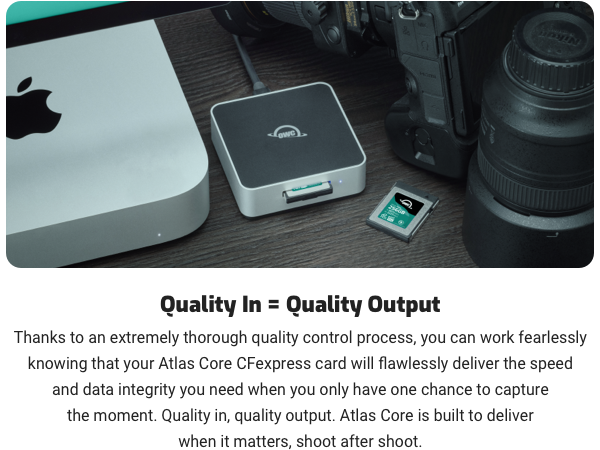 Quality In=Quality Output
