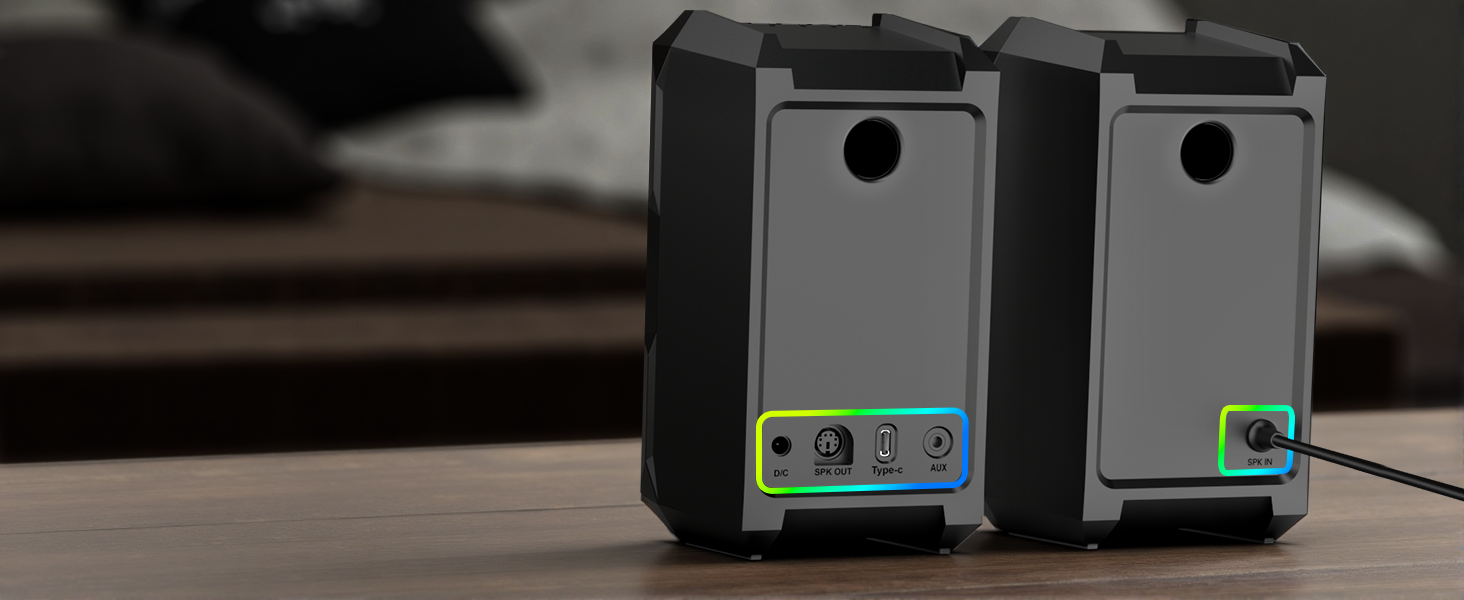 BT 5.3 computer speakers