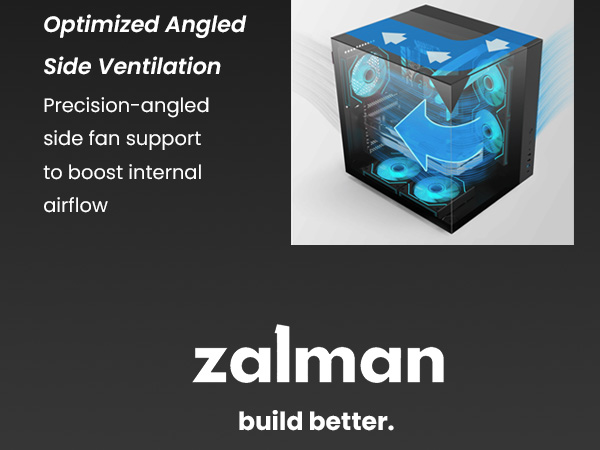 Zalman ZQBE ATX Mid-Tower PC Case