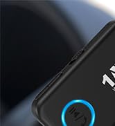 1Mii Bluetooth 5.3 Music Receiver for Car/Home Stereo, Aux Bluetooth Adapter for Car with Volume ...