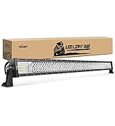 Nilight - 18018C-A LED Light Bar 42Inch 648W Triple Row Flood Spot Combo Led Bar 43000LM Driving ...