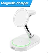Magnetic charging station