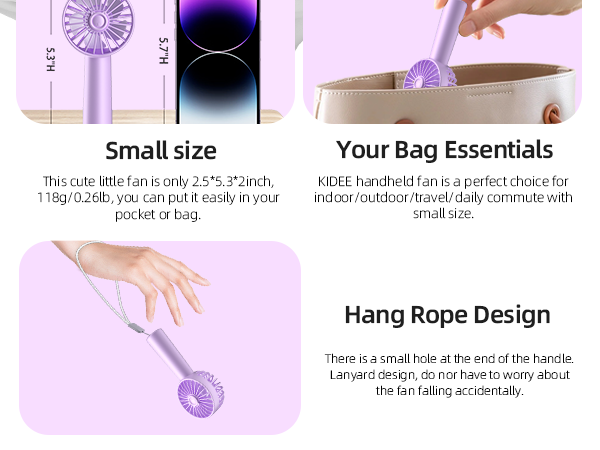 portable fan
