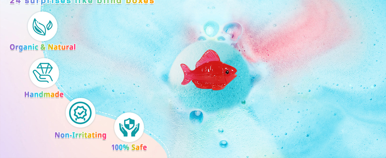 bath bombs for kids bath bombs bath toys kids easter basket stuffers easter gifts for kids 3-5