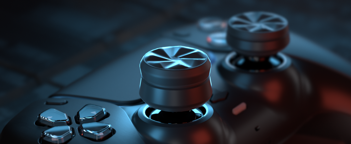 3 Height Hurricane Thumbs Cushion Caps Thumb Grips for ps5, for ps4, Thumbstick Grip for Xbox Core