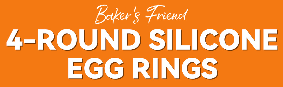 4-round sliicone egg rings