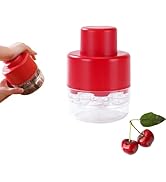 Cherry Pitter - Olive and Cherry Pitters Corer Tool with 7 Individual Holes, Remove 7 Stones One ...