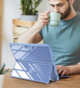 Fintie Hard Case for 13 Inch Microsoft Surface Pro 9 / Pro 9 5G (2022 Release) - Shockproof Folio...