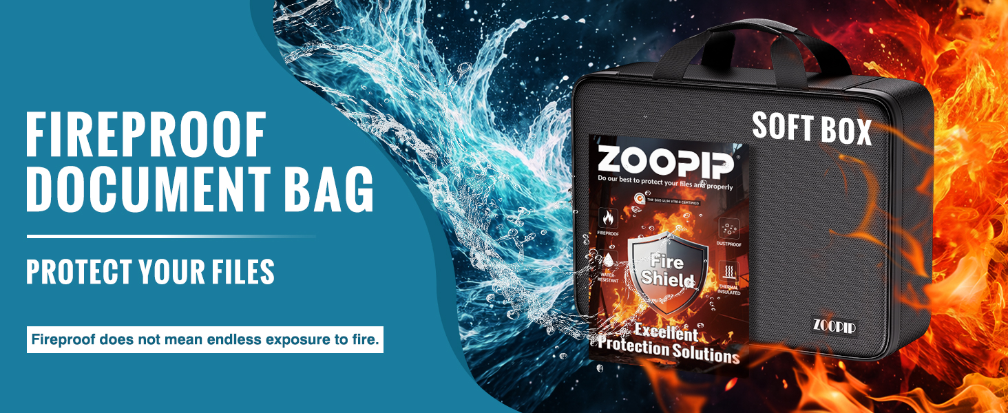 fireproof document bag