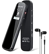 32GB Digital Voice Recorder Activated Recorder Voice Recorder with Playback Function USB Recharge...