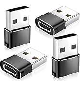 ?????????? ???????????????? USB to USB C Adapter,Type-C Female to A Male Charger Converter for iP...