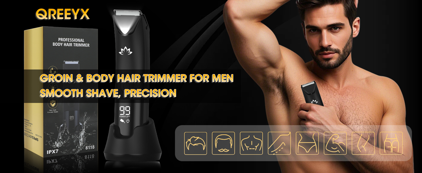 Body Hair Trimmer