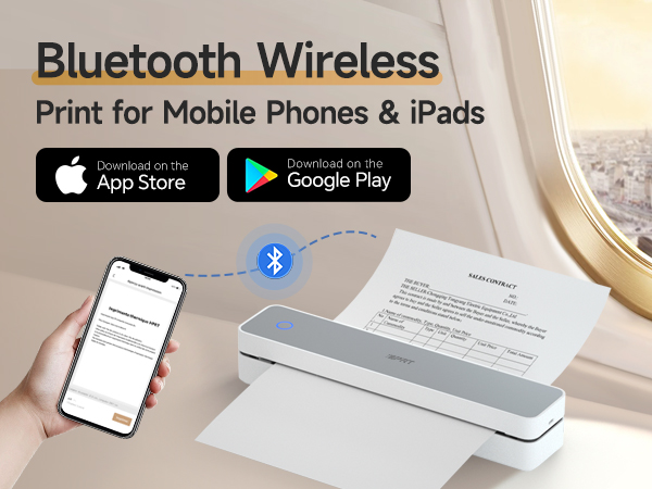 Bluetooth Inkless Printer