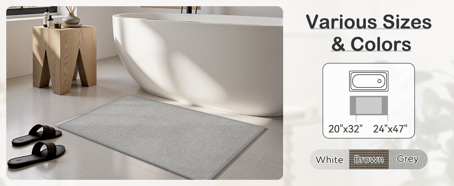 brown bathroom rugs