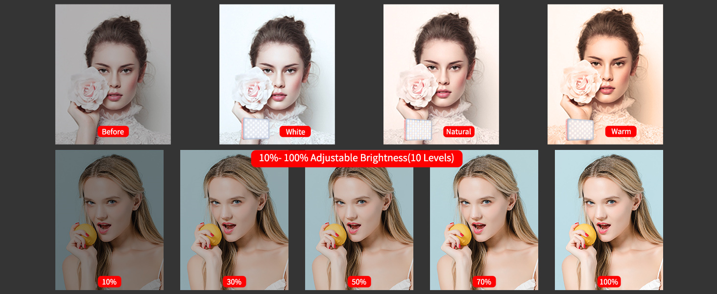 newmowa 88 led high power rechargeable clip 