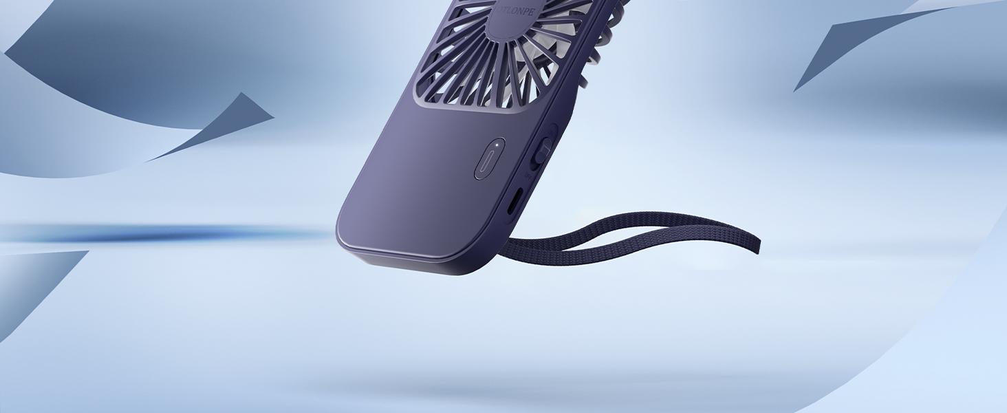 portable handheld fan