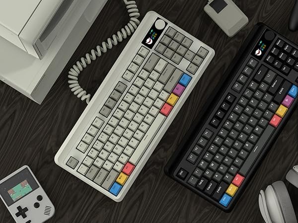 retro mechanical keyboard