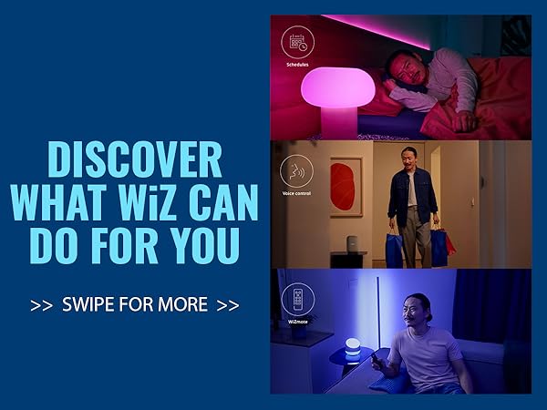 Discover what WiZ can do for you