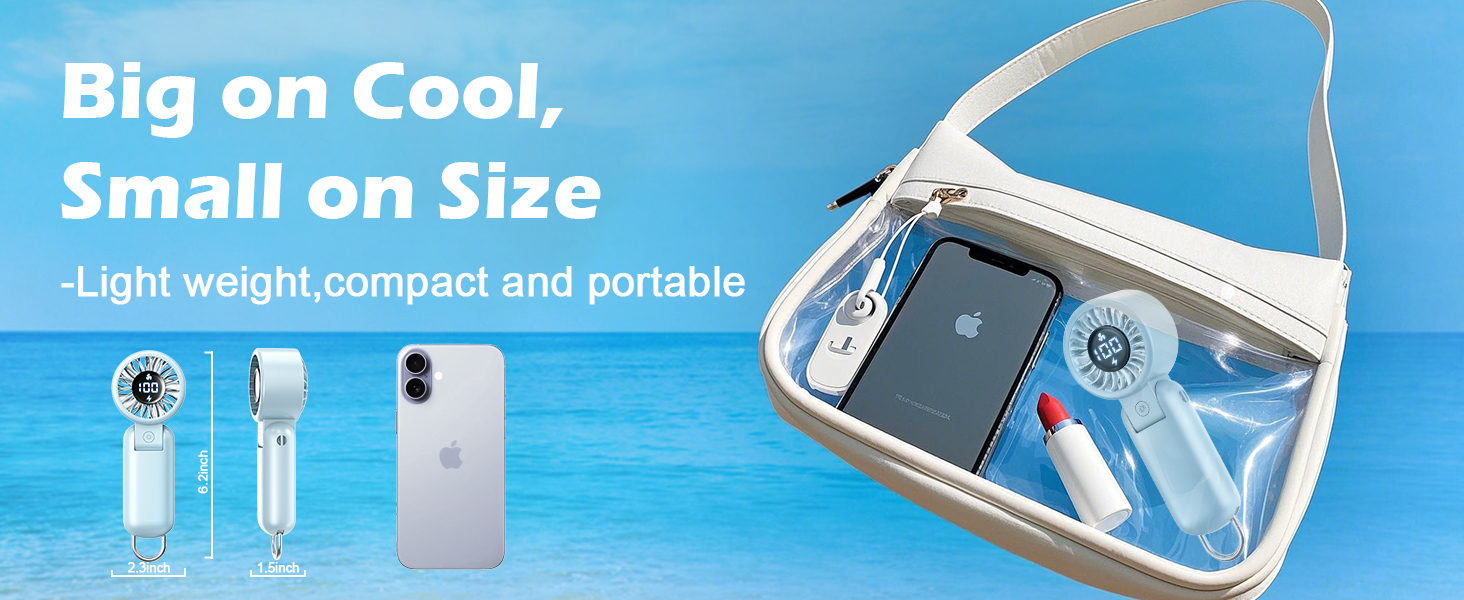 handheld fan rechargeable