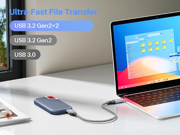 storage devices link cable usb-c