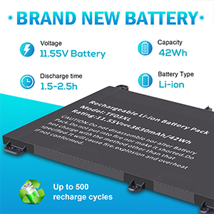 HP Pavilion X360 14m-cd0001dx 14m-cd0003dx 15-cc0xx 15-cc1xx 15-cc023cl battery