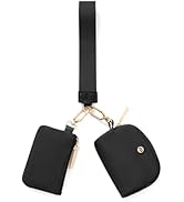 Mum's memory Mini Zip Around Wristlet Wallet for Women Dual Pouch Wristlet Portable Coin Purse Mi...