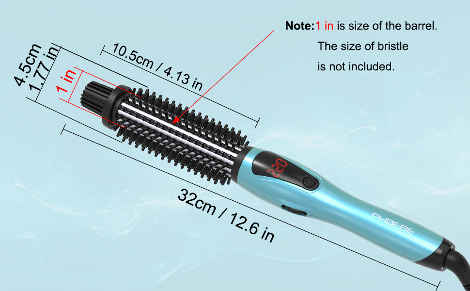 curling iron brush