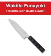 Spyderco Murray Carter Premium Kitchen Knives - Highly Refined Signature Japanese Knives for Culi...