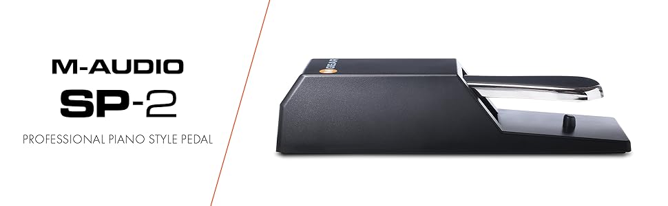 M-Audio SP-2 Pédale de Sustain Universelle de Type Piano Pour Claviers