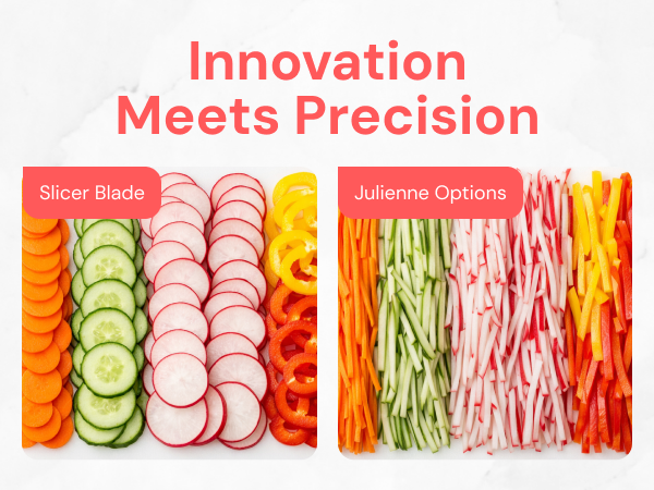 Innovation meets precision with the Fullstar handheld mandoline slicer