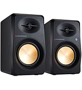 Prosonic BT30 Active Powered Bluetooth Bookshelf Speakers, Studio Monitor, Home Theater, Turntabl...