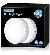 Ferswe Rechargeable Tap Lights, Dimmable Touch Night Lights with 1000mAh Large Battery, Stick on ...