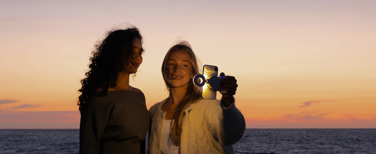 pocket-size selfie light for TikTok content creators