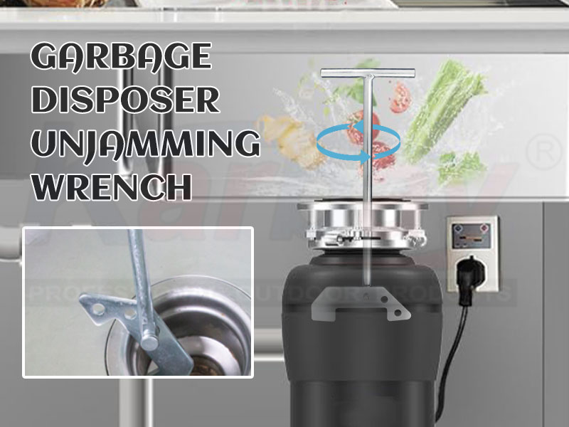 Garbage Disposer Unjamming Wrench