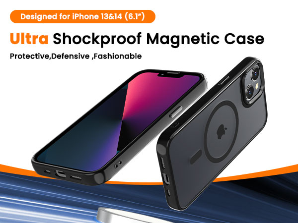  iPhone13/14MatteCase-Black