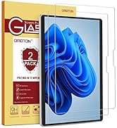 [2 Pack] OMOTON Screen Protector for Surface Pro 8/Surface Pro X 2021 (13 inch), Tempered Glass/H...