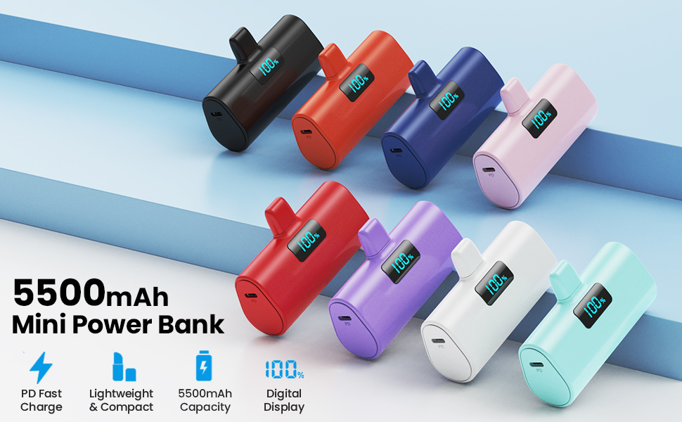 mini portable charger for iphone 17,portable charger iphone 16,iphone 16 portable charger