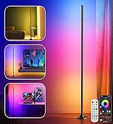 Reifeiniwei Floor Lamp with RGB,Smart LED Corner Lamp with16-Million Colors / 234-Dynamic Lightin...